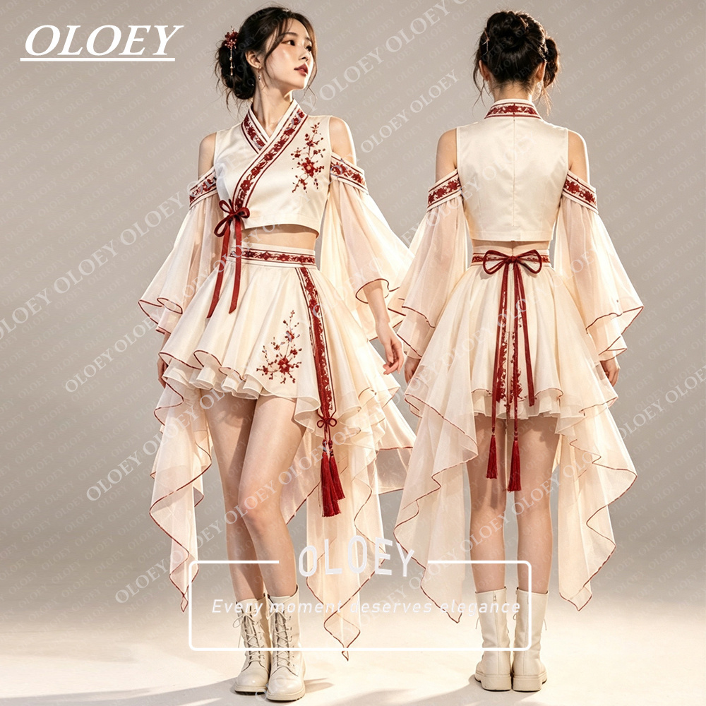 OLOEY Nowoczesny Czerwony Haft – Modern Korean Lifestyle recenzja i cena