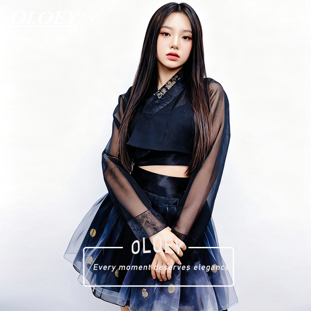 OLOEY Vintage Kontrastowy Krót – Modern Korean Lifestyle recenzja i cena